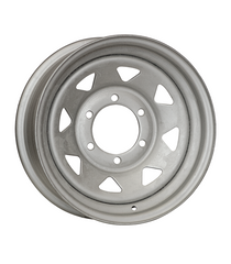 Ceco CD815612 - Series 81 Eight Spoke Rim 15x6 5x114.3 ET-3 CB83.8 Dacromet