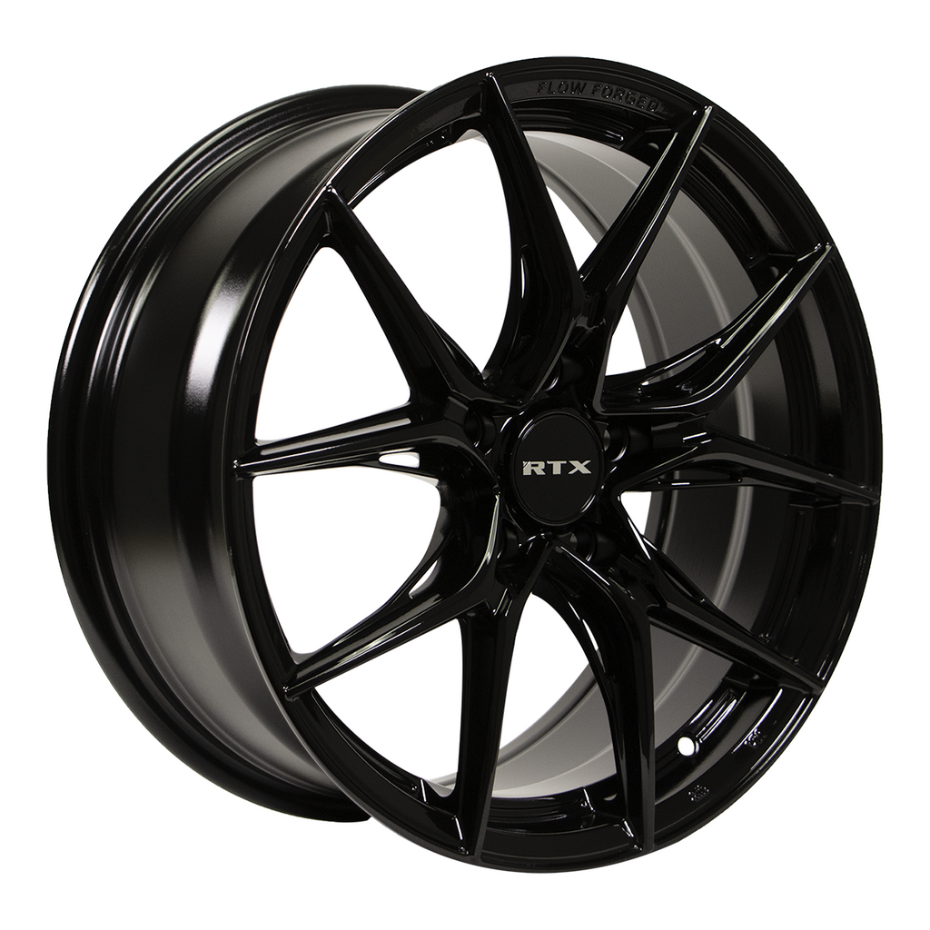 RTX® (R-Spec)  082843  Slick  Gloss Black  19x8.5 5x114.3 ET42 CB73.1