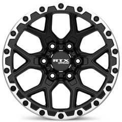RTX® (Offroad)  178610  Storm  Gloss Black Milled with Machined Lip  17x8.5 6x139.7 ET20 CB106.1