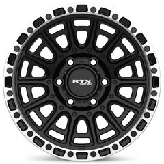 RTX® (Offroad)  178619  Striker  Gloss Black Milled with Machined Lip  20x9 6x139.7 ET10 CB106.1