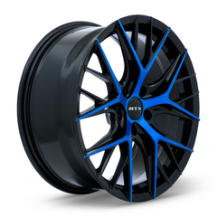 RTX® (R-Spec)  083054  Valkyrie  Gloss Black Machined Blue  18x8 5x114.3 ET40 CB73.1