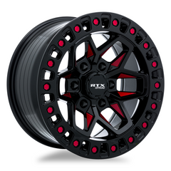 RTX® (Offroad)  083032  Zion  Black Milled Red  20x9 6x139.7 ET0 CB106.1