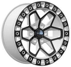 RTX® (Offroad)  083287  Zion  Gloss White with Black Spokes  17x9 6x139.7 ET0 CB106.1