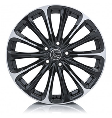 RTX® (RTX)  081672  Poison  Black Machined  17x7.5 5x114.3 ET42 CB73.1