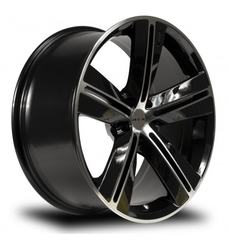 RTX® (RTX)  081087  SMS  Black Machined  18x7.5 5x115 ET20 CB71.5