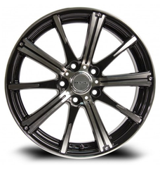 RTX® (RTX)  081042  Spark  Black Machined  14x5.5 4x100 ET38 CB73.1