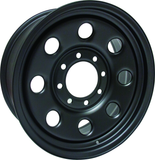 18x8 RTX  Steel Wheels  x48165 -  Black , with 8x165.1 Bolt Pattern 25 Offset 121.3 HubBore Dodge Ram 3500 Van