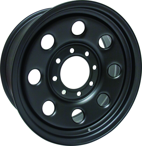 18x8 RTX  Steel Wheels  x48165 -  Black , with 8x165.1 Bolt Pattern 25 Offset 121.3 HubBore Dodge Ram 3500 Van