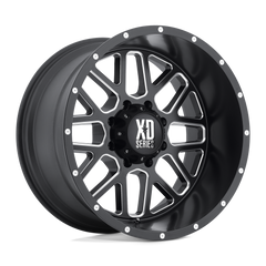 20X9 SATIN BLACK MILLED 18MM XD Wheel