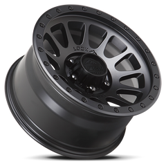 Lock Offroad Yosemite 20x10 5x127 -18et 71.5 Matte Black w/ Matte Black Ring Wheel
