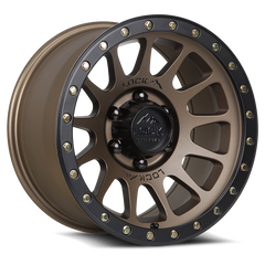 Lock Offroad Yosemite 20x10 8x170 -18et 125.2 Matte Desert Bronze w/ Matte Black Ring Wheel