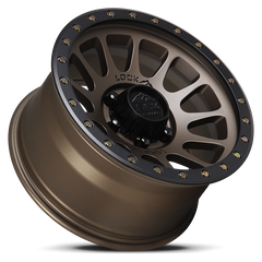 Lock Offroad Yosemite 17x9 6x139.7 0et 106.2 Matte Desert Bronze w/ Matte Black Ring Wheel