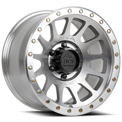 Lock Offroad Yosemite 17x9 6x139.7 0et 106.2 Machined w/ Clear Coat Wheel