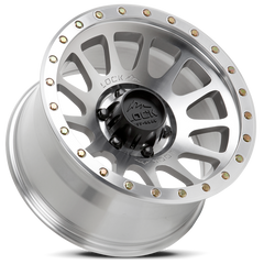 Lock Offroad Yosemite 17x9 6x139.7 0et 106.2 Machined w/ Clear Coat Wheel