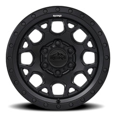 17x9.0 Aluminum Wheel with 6x139.7 Bolt Pattern - Satin Black