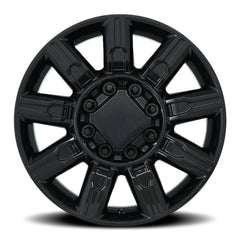 20x8.5 Aluminum Wheel with 8x180 Bolt Pattern - Gloss Black