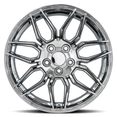 19x10 Aluminum Wheel with 5x4.75 Bolt Pattern - Chrome