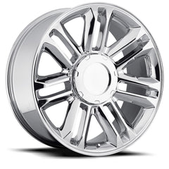 22x9 Aluminum Wheel with 6x5.5 Bolt Pattern - Chrome