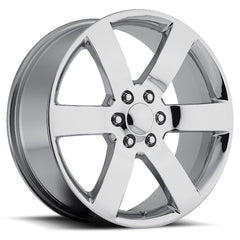 20x10 Aluminum Wheel with 6x5 Bolt Pattern - Chrome