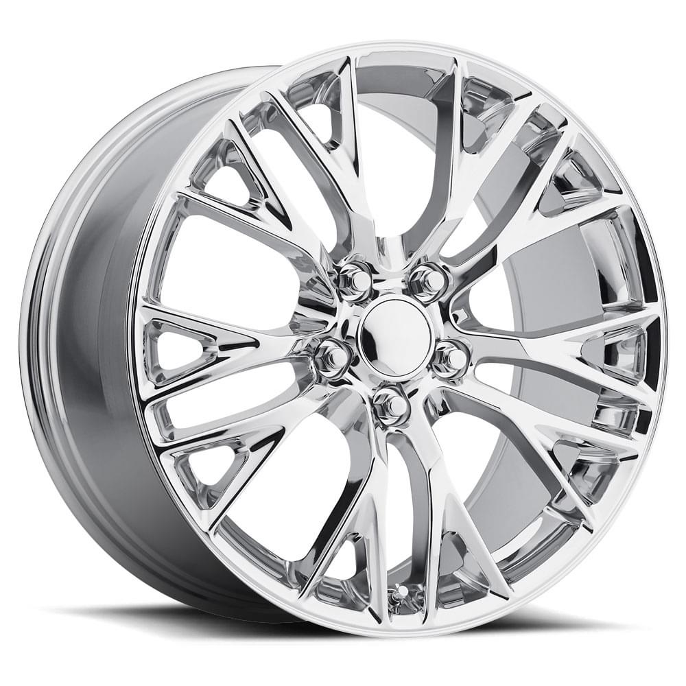 20x12 Aluminum Wheel with 5x4.75 Bolt Pattern - Chrome