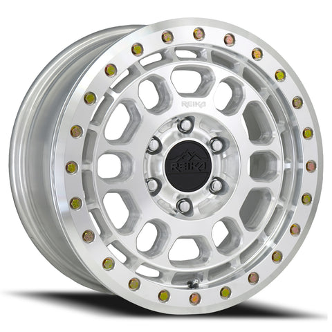 17x8.0 Aluminum Wheel with 6x130 Bolt Pattern - MachIned