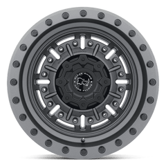 20X9.5 TEXTURED MATTE GUNMETAL 12MM Black Rhino Wheel