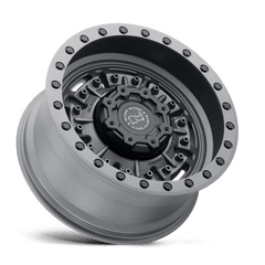 20X9.5 TEXTURED MATTE GUNMETAL 12MM Black Rhino Wheel