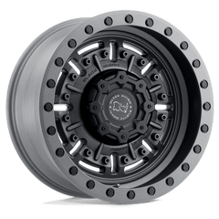 20X9.5 TEXTURED MATTE GUNMETAL 12MM Black Rhino Wheel
