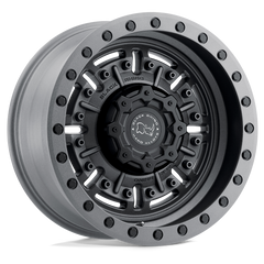 20X9.5 TEXTURED MATTE GUNMETAL 12MM Black Rhino Wheel