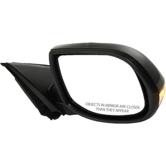 KOOL VUE MIRRORSTSX 09-14 MIRROR RH, Power, Manual Folding, Heated, Paintable, w/ Memory and Signal Light, Sedan/Wagon