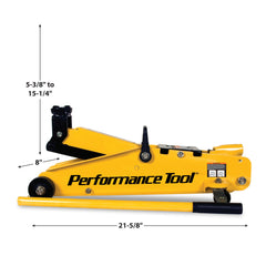 Wilmar Hand Tools 2-1/2 Ton Garage Jack
