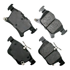 Akebono® ACT1901 - Pro-ACT™ Ultra-Premium Ceramic Rear Disc Brake Pads