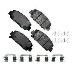 Akebono® ACT2036 - Pro-ACT™ Ultra-Premium Ceramic Front Disc Brake Pads