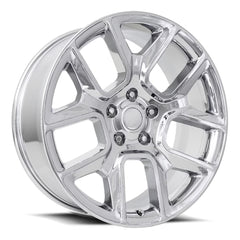24x10 Aluminum Wheel with 5x5.5 Bolt Pattern - Chrome