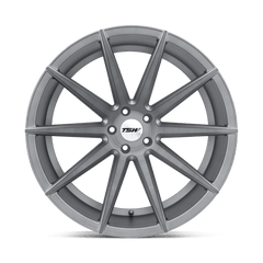 18X9.5 TITANIUM W/ MATTE BRUSHED FACE 40MM TSW Wheel