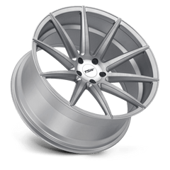 18X9.5 TITANIUM W/ MATTE BRUSHED FACE 40MM TSW Wheel