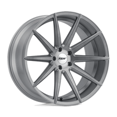 18X9.5 TITANIUM W/ MATTE BRUSHED FACE 40MM TSW Wheel