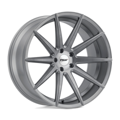 18X9.5 TITANIUM W/ MATTE BRUSHED FACE 40MM TSW Wheel