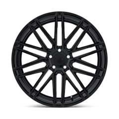 18X9.5 GLOSS BLACK 40MM TSW Wheel
