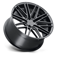 18X9.5 GLOSS BLACK 40MM TSW Wheel