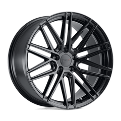 18X9.5 GLOSS BLACK 40MM TSW Wheel