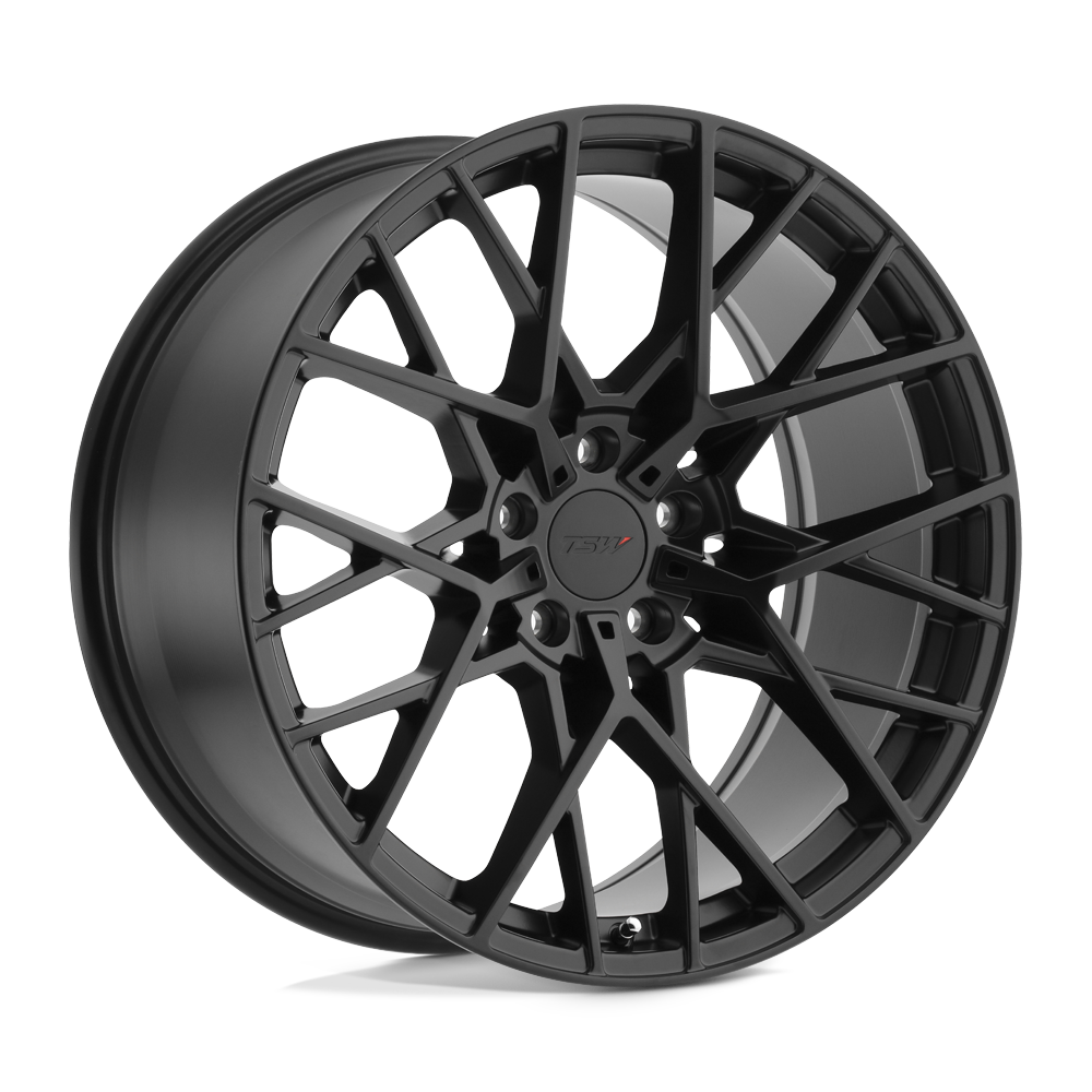 17X8 MATTE BLACK 40MM TSW Wheel