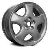 ALUMINUM WHEEL -  16 x 6 -  40MM OFFSET -  5 SPOKE -  5 STUD/LUG -  100MM BP -