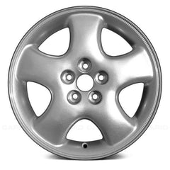 ALUMINUM WHEEL -  16 x 6 -  40MM OFFSET -  5 SPOKE -  5 STUD/LUG -  100MM BP -