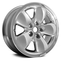20" x 9" Alloy Replica Wheel with 5 x 139.7 Bolt Pattern for Dodge Ram 2003–2005 - Chrome