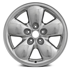 20" x 9" Alloy Replica Wheel with 5 x 139.7 Bolt Pattern for Dodge Ram 2003–2005 - Chrome
