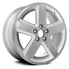 18" x 7" Alloy Remanufactured Wheel with 5 x 114.3 Bolt Pattern for Dodge Avenger 2012-2014 - Silver