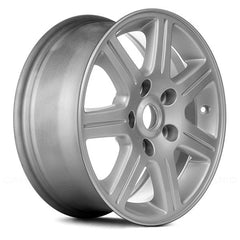 16" x 6.5" Alloy Remanufactured Wheel with 
5 x 127 Bolt Pattern for Chrysler Town and Country 2008–2010 - 
Silver