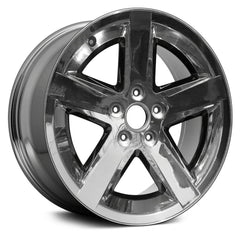 20" x 9" Alloy Replica Wheel with 5 x 139.7 Bolt Pattern for Dodge Ram 2009-2018 - Chrome