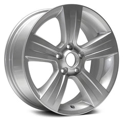 LKQ Corp - 5-Spoke Silver 17x6.5 Alloy Factory Wheel for Dodge Caliber 2010-2012